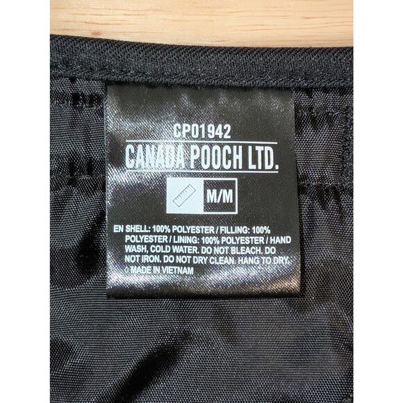 Canada Pooch The Everything Dog Harness Gray Plaid 100% Polyester Padded SZ M - Picture 6 of 6